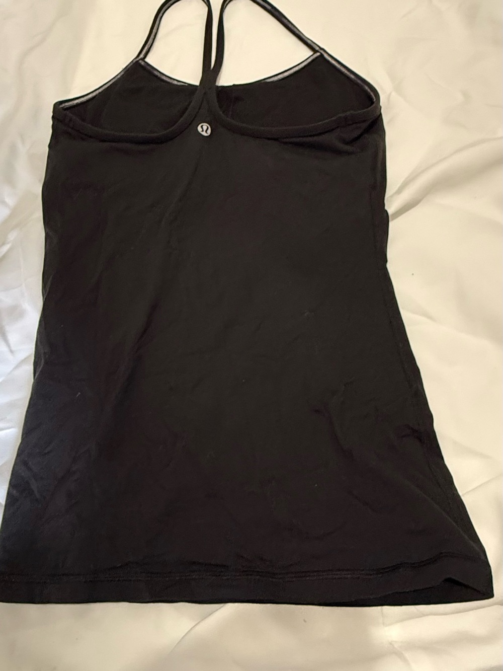 lululemon athletica Black Strappy Racerback Camisole